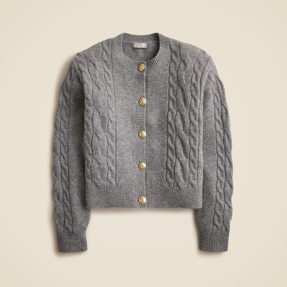 J.Crew Cable-knit Cardigan - Picture 6 of 9